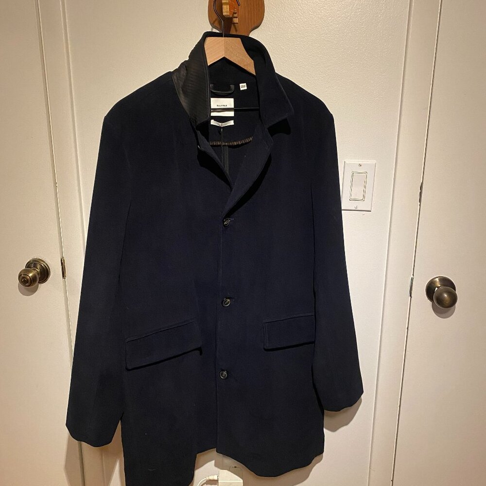 Billy Reid Navy Pea Coat